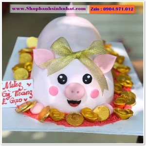 Bánh Sinh Nhật Con Heo Tuổi Hợi- Y83